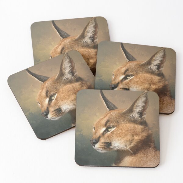 Item preview, Caracal Portrait One designed and sold by Elisabeth Lucas.