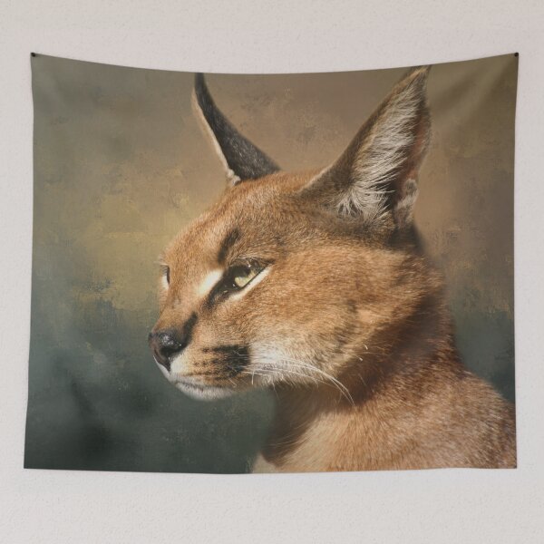 Item preview, Caracal Portrait One designed and sold by Elisabeth Lucas.