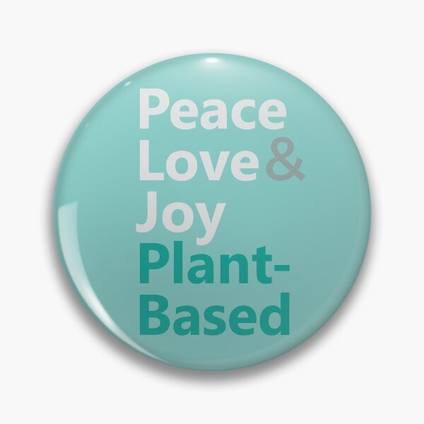 Item preview, Peace Love and Joy Plant Based Design Text Design designed and sold by Babadollcraft.