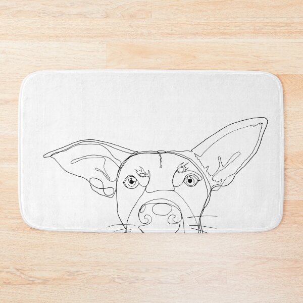 Item preview, line dog design designed and sold by bazzaraura.