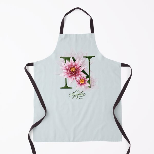 Item preview, The letter N. Nymphea. Flower alphabet. designed and sold by BananiLettering.