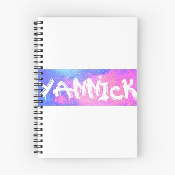 Item preview, Nombre de Yannick presente idea de regalo galaxia designed and sold by EverSmile.