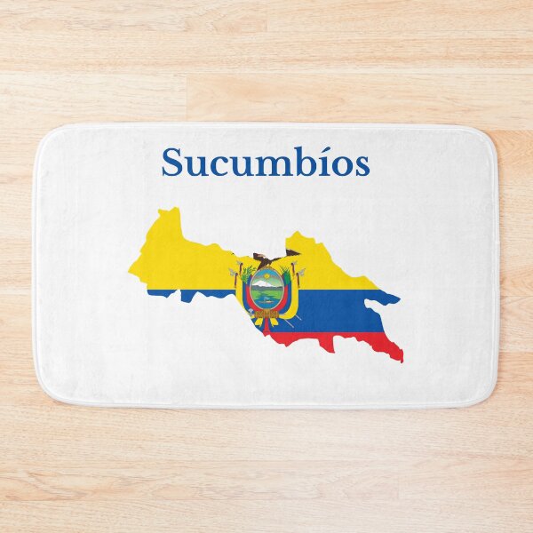 Item preview, Sucumbios Province Map Design, Ecuador designed and sold by marosharaf.