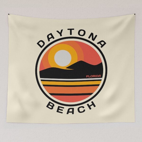 Item preview, Retro Daytona Beach Florida The Original Americas Beach designed and sold by ThreadsNouveau.