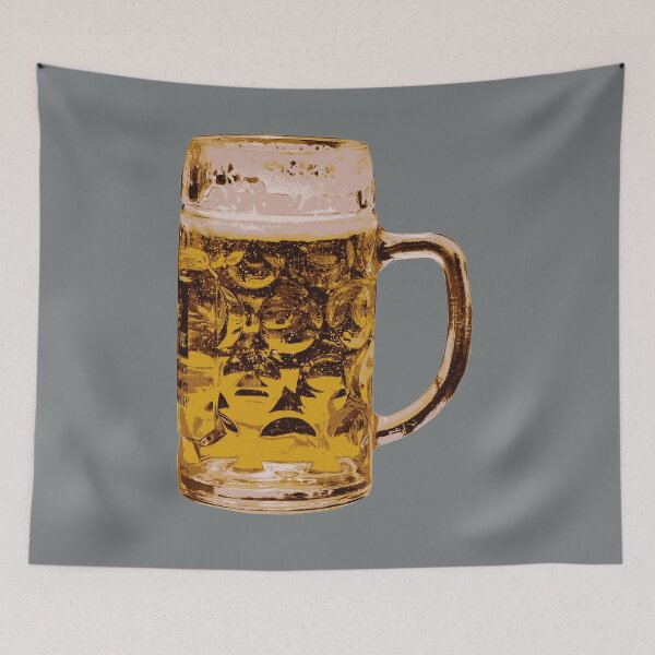Item preview, Beer Mug, Frosty Beer Mug, Brew, brewski, draught beer, light beer, craft beer, IPa, Pilsner, Ale, Lager, hops, ice cold beer, designed and sold by Nostrathomas66.