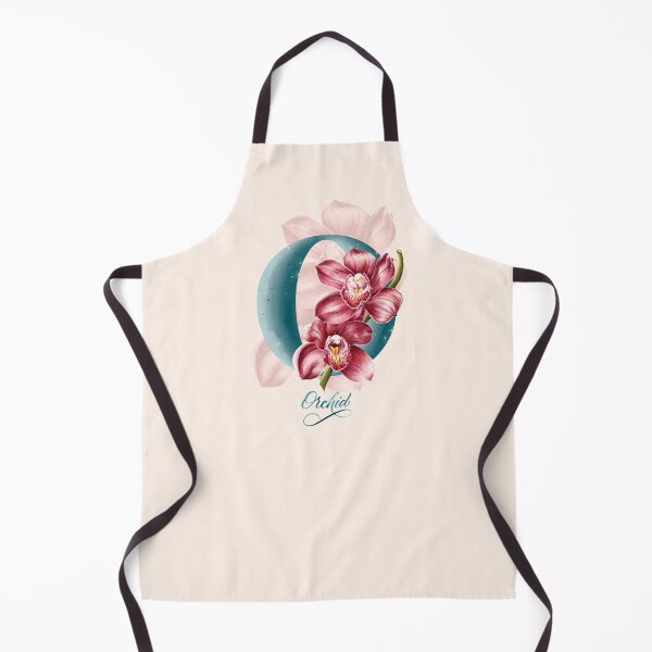 Item preview, The letter O. Orchid. Flower alphabet. designed and sold by BananiLettering.