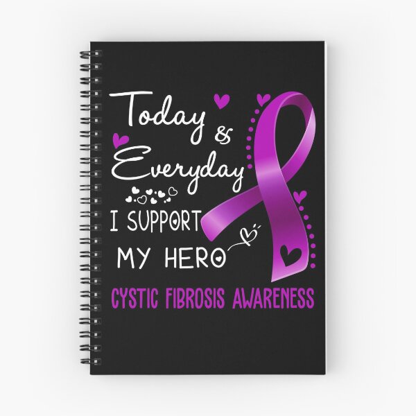 Item preview, Today And Everyday I Support My Hero Cystic Fibrosis Awareness Warrior Gifts designed and sold by hvoid41.