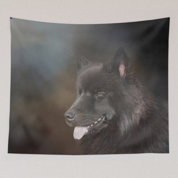 Item preview, Black Eurasier Dog designed and sold by Elisabeth Lucas.