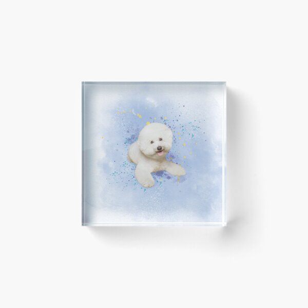Item preview, Fluffy Bichon Frise designed and sold by Elisabeth Lucas.