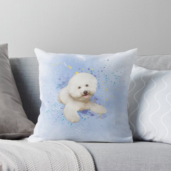 Item preview, Fluffy Bichon Frise designed and sold by Elisabeth Lucas.