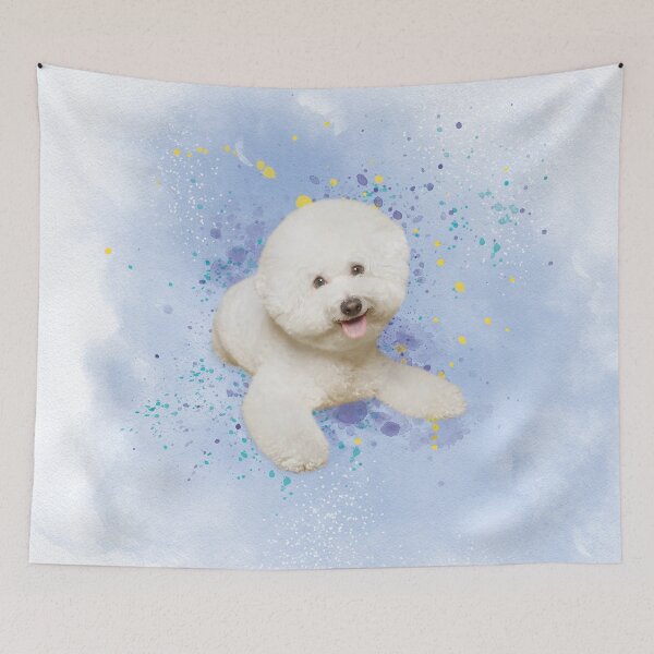 Item preview, Fluffy Bichon Frise designed and sold by Elisabeth Lucas.