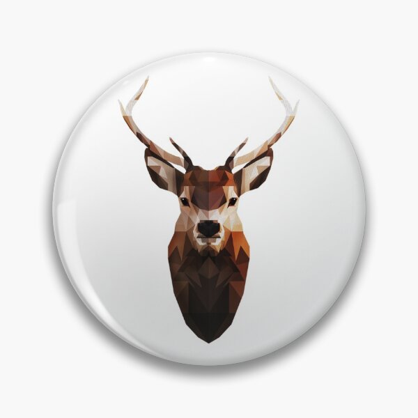 Item preview, Stag Polygon Animal Art designed and sold by llewelynwilson.