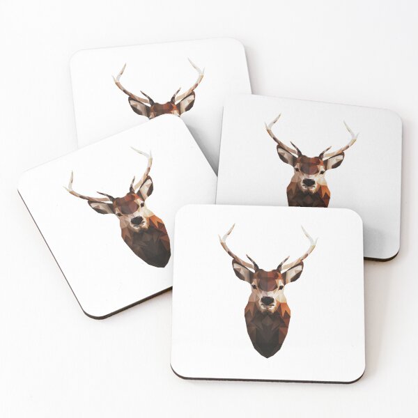 Item preview, Stag Polygon Animal Art designed and sold by llewelynwilson.