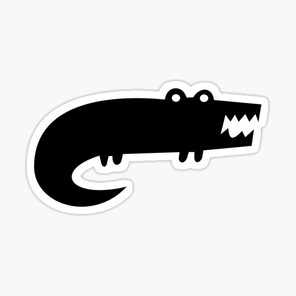 Artikel-Vorschau von Aligator-Clipart, Krokodil-Clipart, Mund der Zähne, Schwanz, Reptil, Cartoon, Kaltblüter, Aligator-Shirts, designt und verkauft von Nostrathomas66.