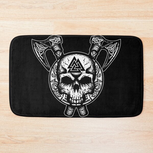 Item preview, Odin Valknut Skull designed and sold by celthammerclub.