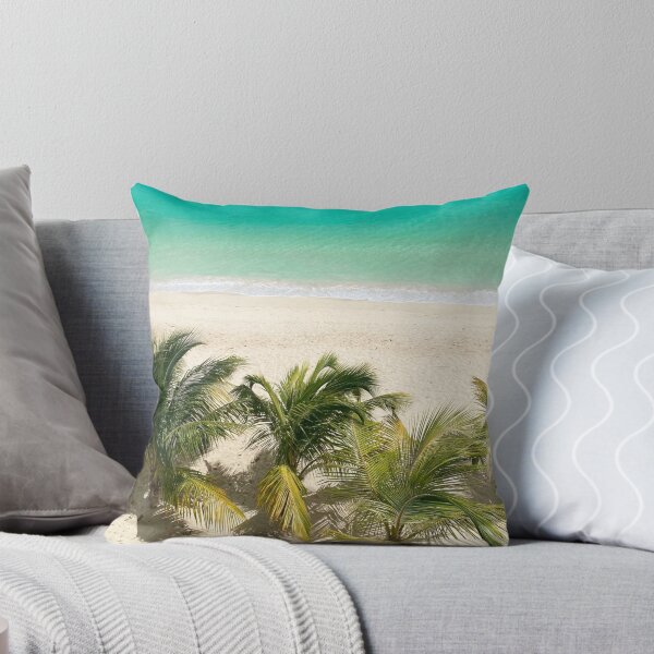 Item preview, Beautiful Beach With Palm Trees In Carribean designed and sold by Barolina.