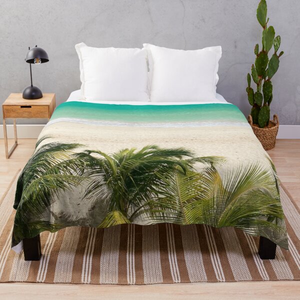 Item preview, Beautiful Beach With Palm Trees In Carribean designed and sold by Barolina.