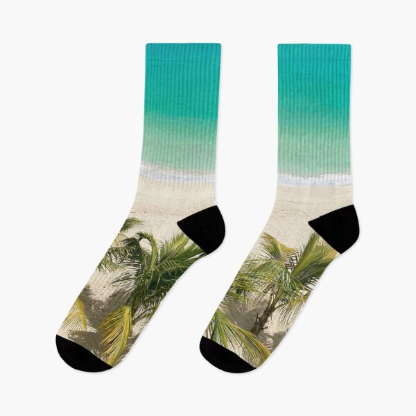 Item preview, Beautiful Beach With Palm Trees In Carribean designed and sold by Barolina.