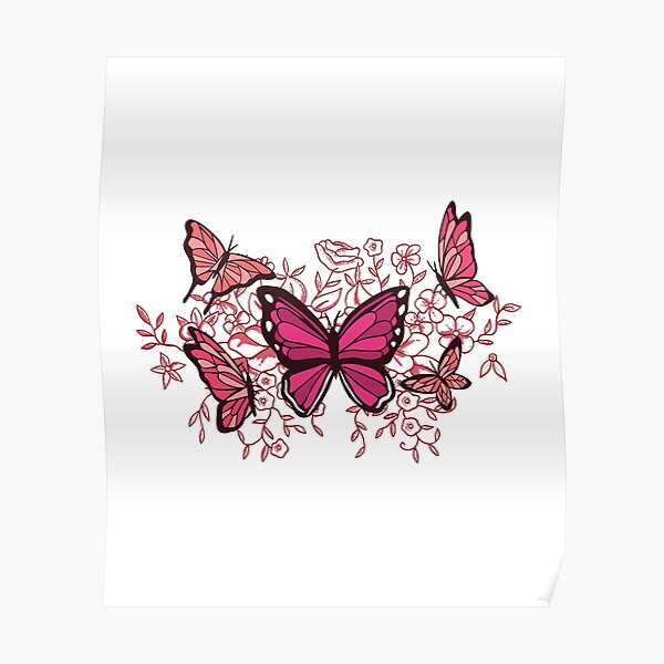 Butterflies Poster