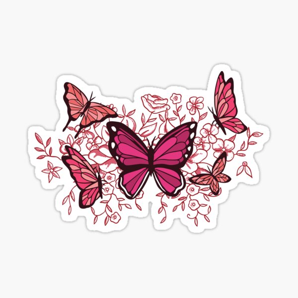 Butterflies Sticker