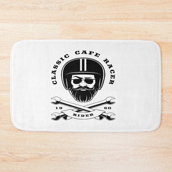 Item preview, cafe racer motorcycle helmet sticker designed and sold by hotifroti.