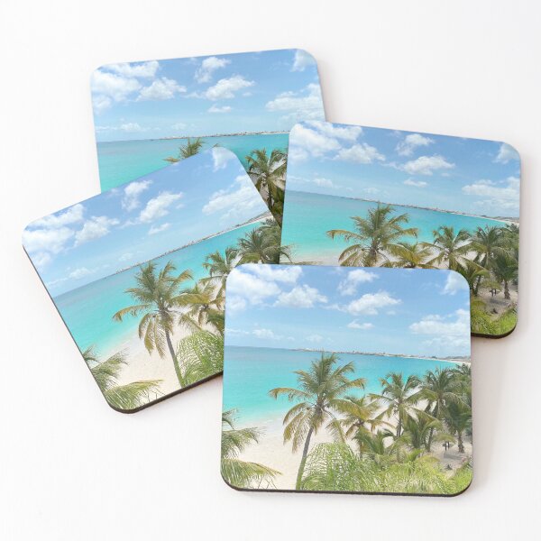 Item preview, Beautiful Green Palm Trees At The Beach , Paradise designed and sold by Barolina.