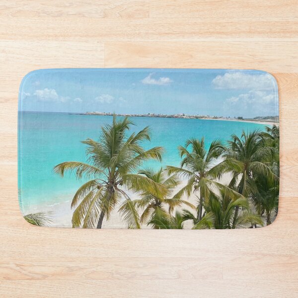 Item preview, Beautiful Green Palm Trees At The Beach , Paradise designed and sold by Barolina.
