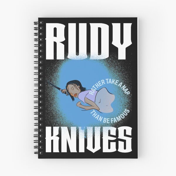 Item preview, Rudy Knives - Rather Take A Nap Than Be Famous designed and sold by sivyllization.