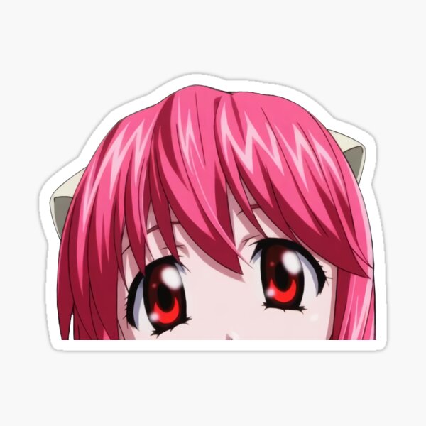 Pink Hair, Lied, Deadman Wonderland, elfen Lied, lie, stripe, Lucy, Blood,  song, Chibi