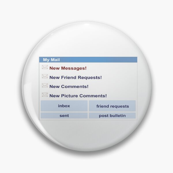 Item preview, Myspace - New Messages designed and sold by rikka3.