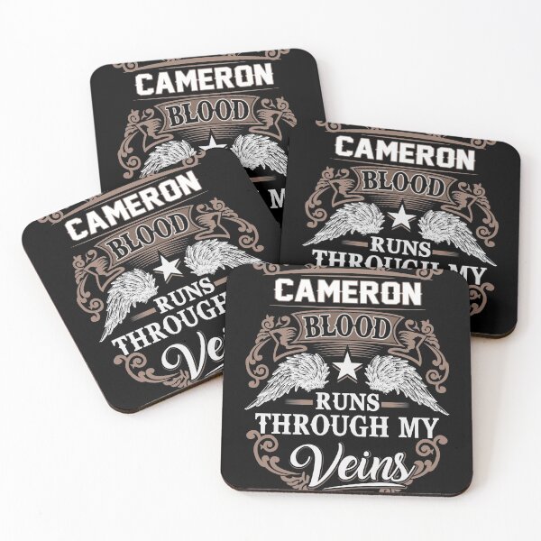 Item preview, Cameron Name T Shirt - Cameron Blood Runs Through My Veins  Gift Item Tee designed and sold by kimbowen43.