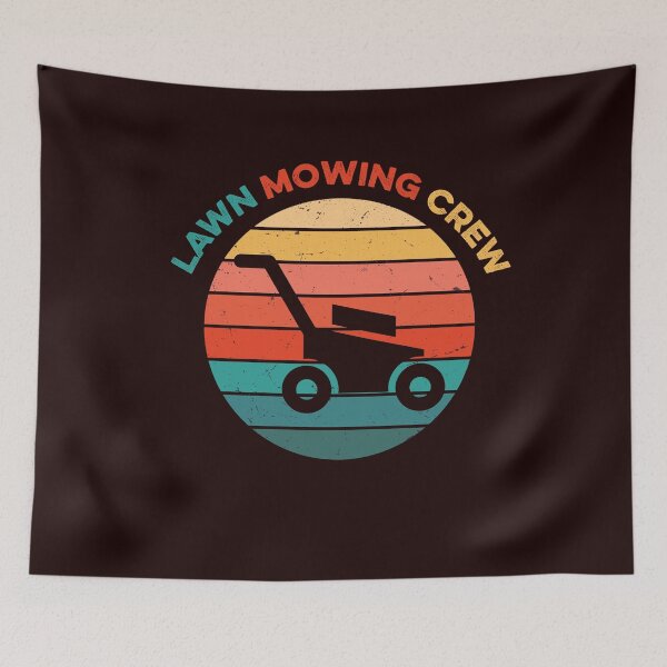 Item preview, Lawn Mowing Crew Summer Job Funny Mower Yard Work Landscape designed and sold by gkao.