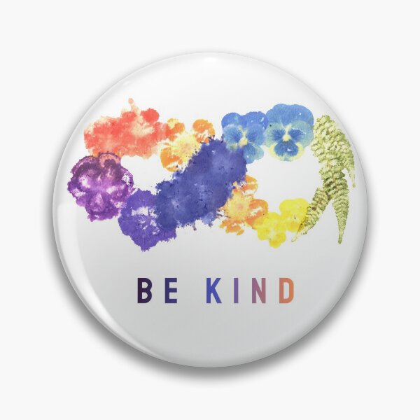 Item preview, Neurodiversity Infinity Symbol + BE KIND  designed and sold by Hammerflower.
