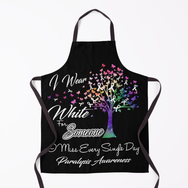 Item preview, I Wear White For Someone I Miss Paralysis Awareness designed and sold by Gillosina.