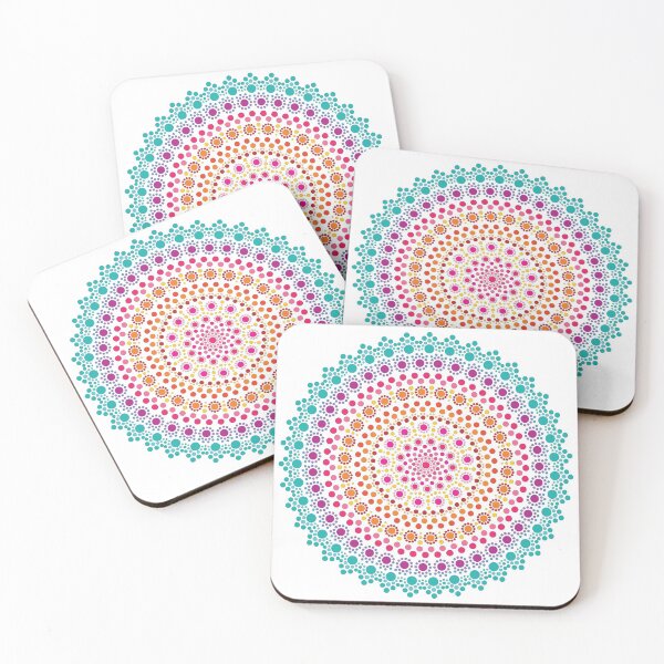 Item preview, Aboriginal Art Aborigine Australian Indigenous aboriginal Flag autochthon Bigambul Points Circle Colors Day Gift For Mother dotart Sister Painting Mom Mosaic designed and sold by MeryemSpace.