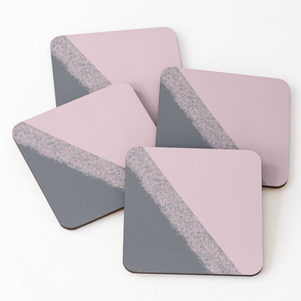 Item preview, Cool modern pattern in dusty rose and grey, abstract designed and sold by Susanna Schorr.