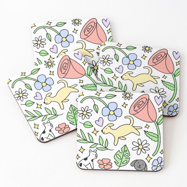 Item preview, Magical Botanical Puppies designed and sold by mangoisland.