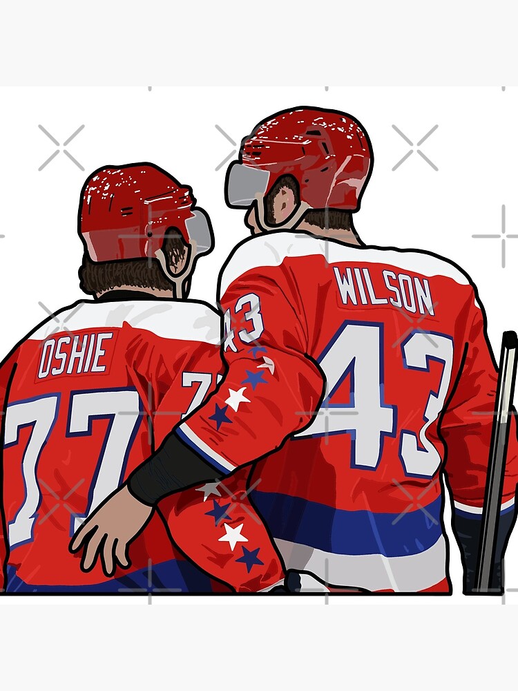 Tom Wilson and TJ Oshie Acrylic Block for Sale by condog313