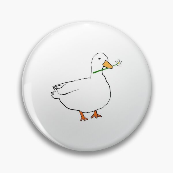 Item preview, Duck with flower designed and sold by may1249.