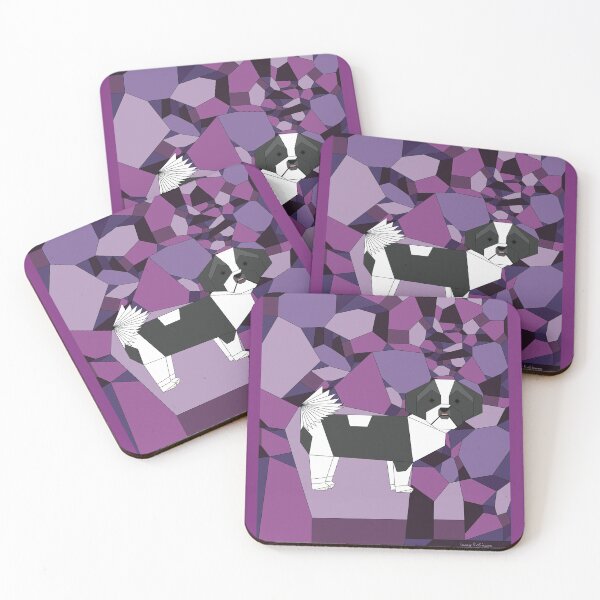 Item preview, Geometric Shih Tzu Dog designed and sold by Caseymakesart.