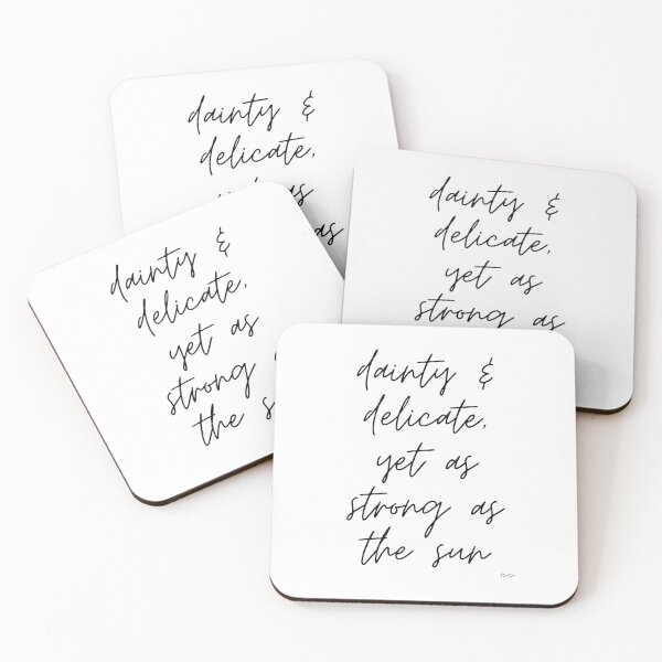 Item preview, Dainty & delicate, yet as strong as the sun designed and sold by CieraCree.