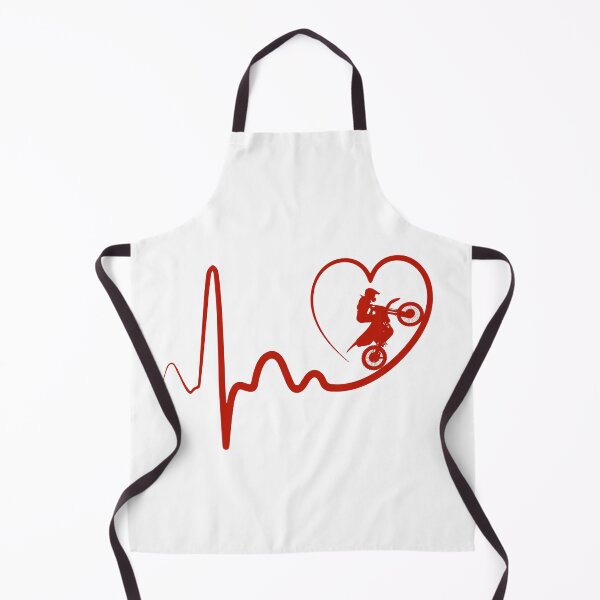 Item preview, dirt bike heartbeat designed and sold by alfa-rouk.
