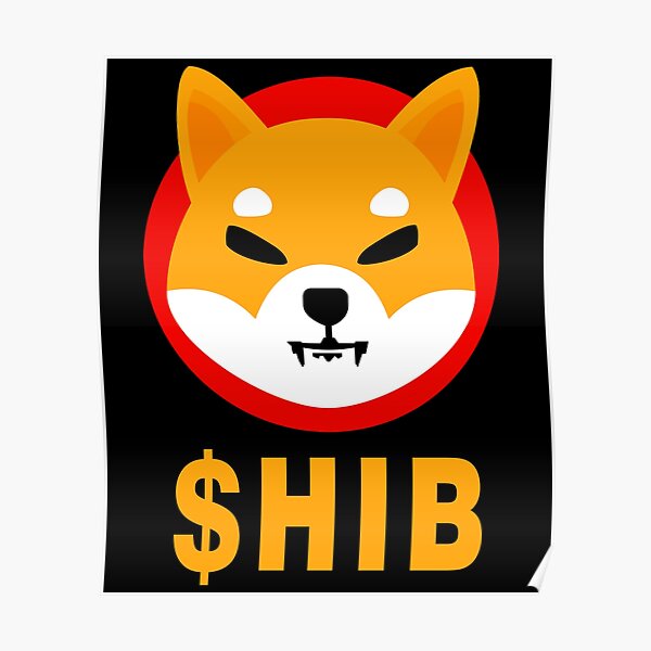 Shiba Inu Coin Shiba Inu Coin Shiba Inu Coin Posters Redbubble