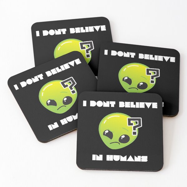 Item preview, I dont believe in humans designed and sold by BOSHIRT.