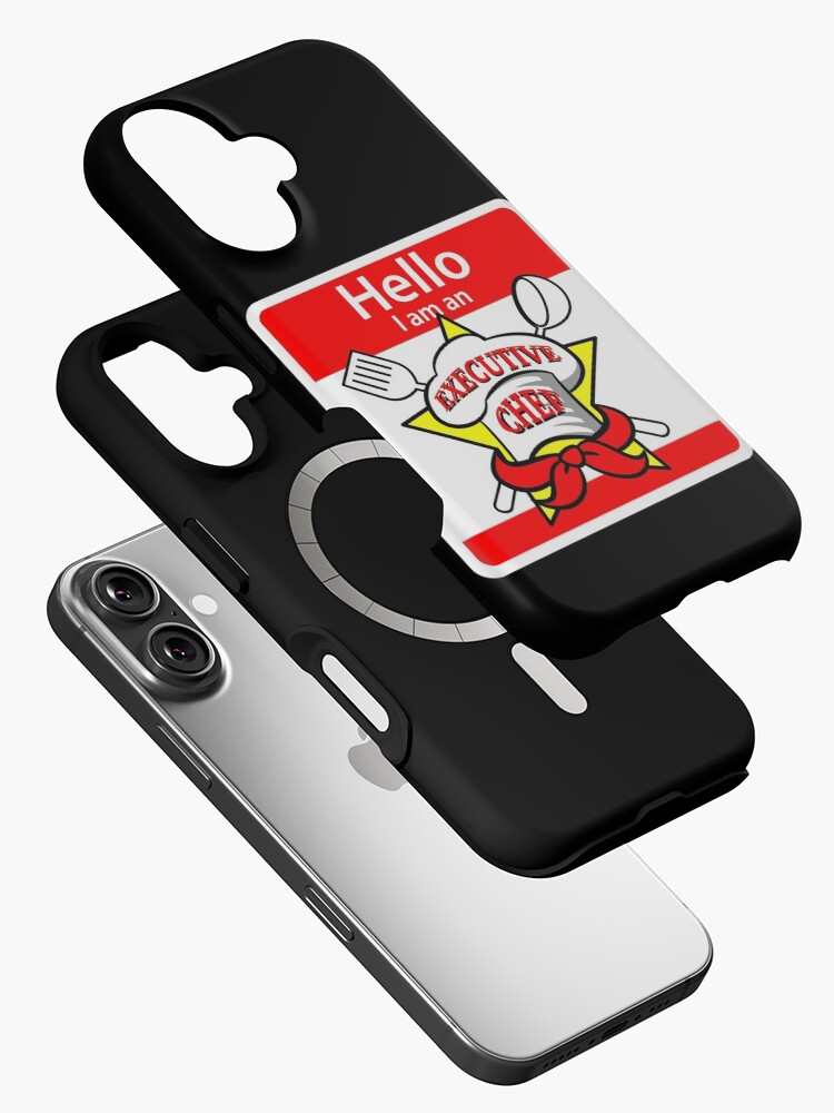 Thumbnail 2 of 4, iPhone Case, Hello, I am an Executive Chef. designed and sold by CrizG.