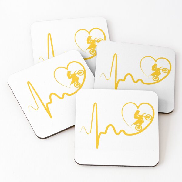 Item preview, dirt bike heartbeat designed and sold by alfa-rouk.