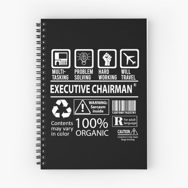 Item preview, Executive Chairman T Shirt - Multitasking Job Gift Item Tee designed and sold by cattontawn.