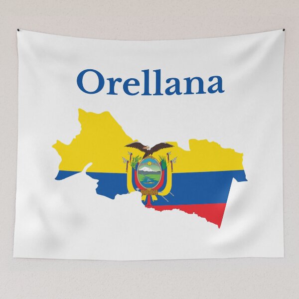 Item preview, Orellana Province Map Design, Ecuador designed and sold by marosharaf.