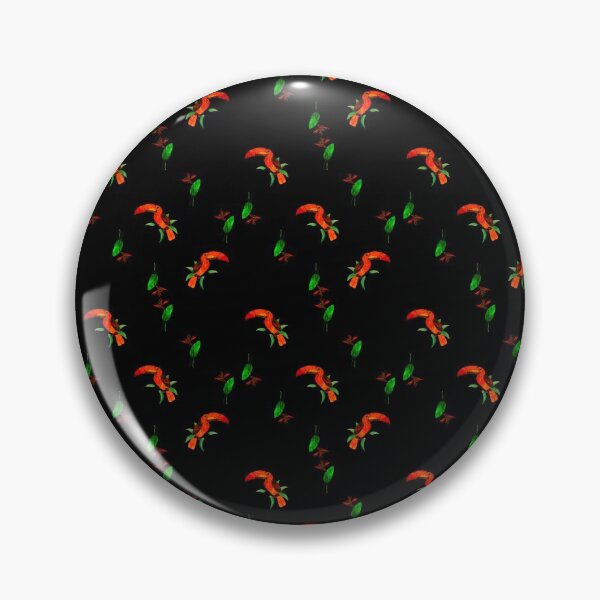Item preview, Little orange toucan pattern by Marcia Ribeiro designed and sold by bymarciaribeiro.