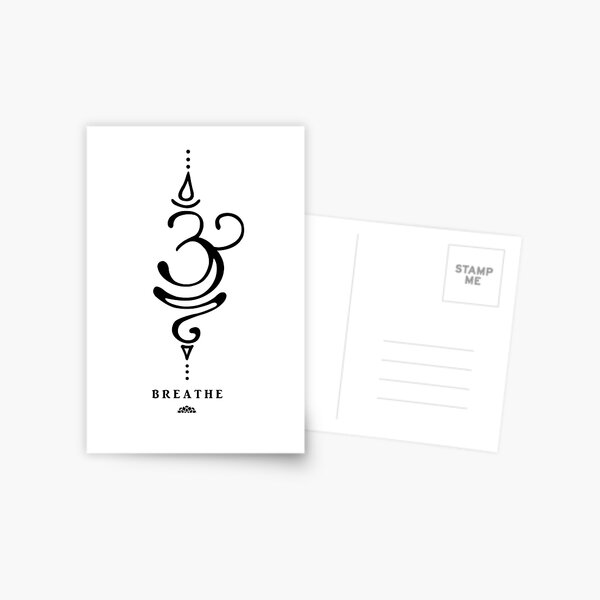 Item preview, Sanskrit Breathe Symbol designed and sold by marcosty.
